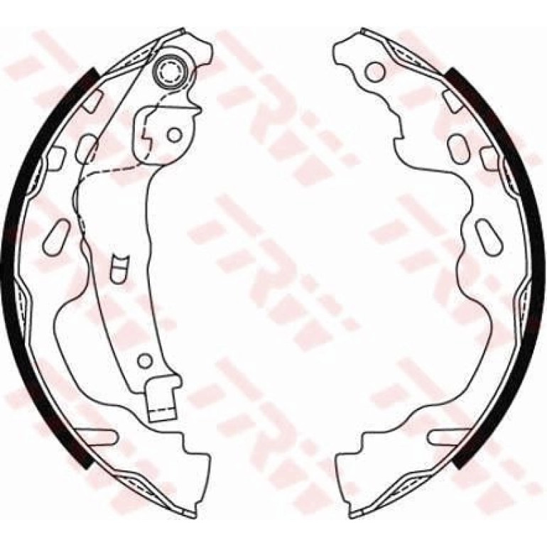 82 461 035 Bremsbacken GS8480
