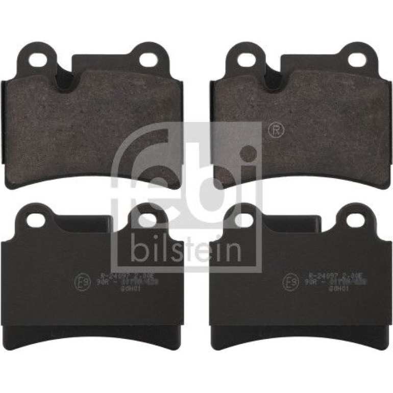 FEBI BILSTEIN Bremsbeläge 16671 FEBI BILSTEIN Bremsbeläge 16671