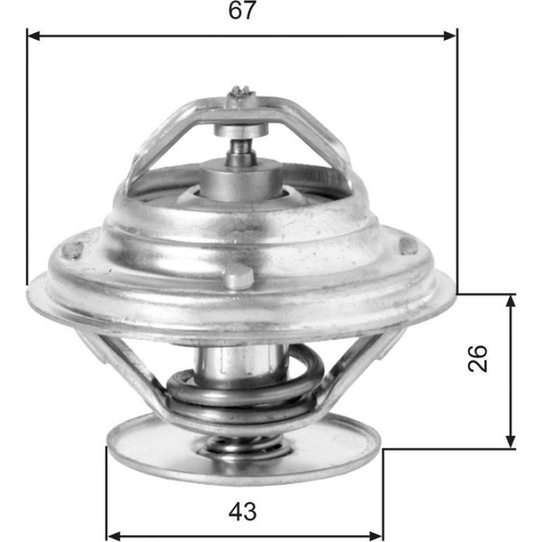Gates Thermostat TH05586G1