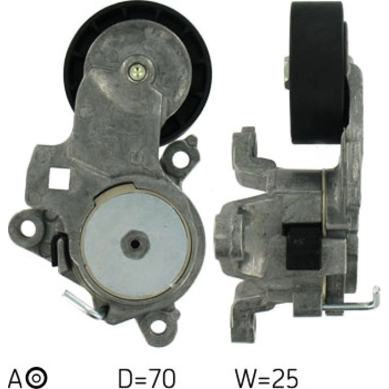 Multi-V-Umlenkrolle VKM 33130 Multi-V-Umlenkrolle VKM 33130