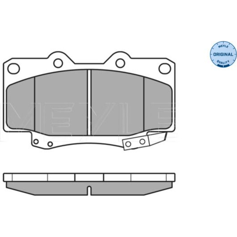 Bremsbelagsatz Toyota P. Landcruiser 3.0Td 96- Mit Sensor 025 216 7915/W Bremsbelagsatz Toyota P. Landcruiser 3.0Td 96- Mit Sensor 025 216 7915/W