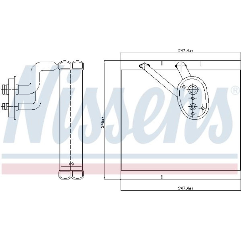 Verdampfer PKW 92388 Verdampfer PKW 92388