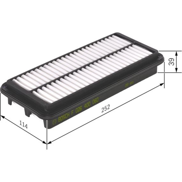 Luftfilter F 026 400 060 Luftfilter F 026 400 060