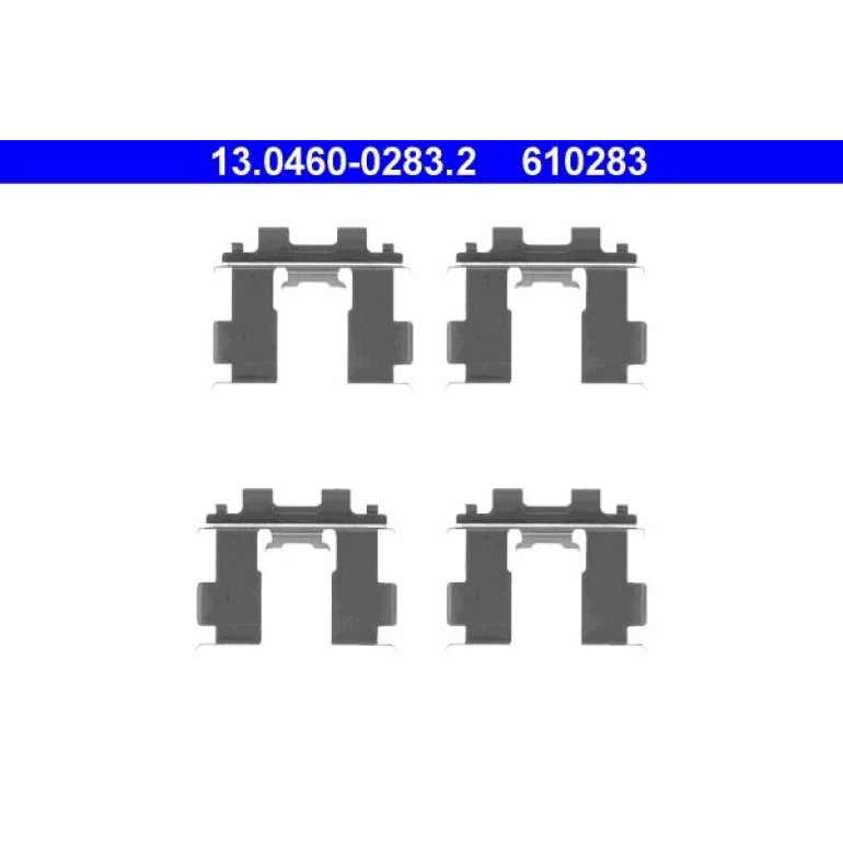 ATE Zubehör, Bremsbeläge 13.0460-0283.2 ATE Zubehör, Bremsbeläge 13.0460-0283.2