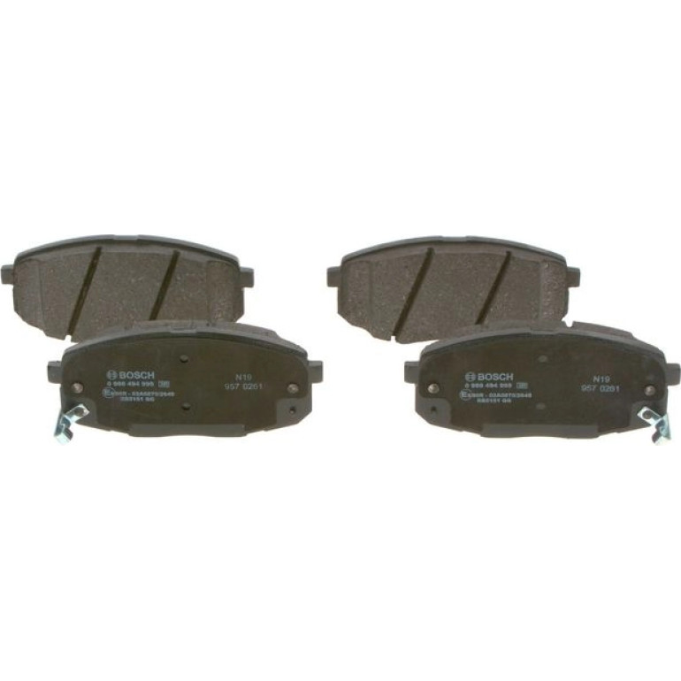 Bosch Bremsbelagsatz Vorderachse 0 986 494 995 Bosch Bremsbelagsatz Vorderachse 0 986 494 995