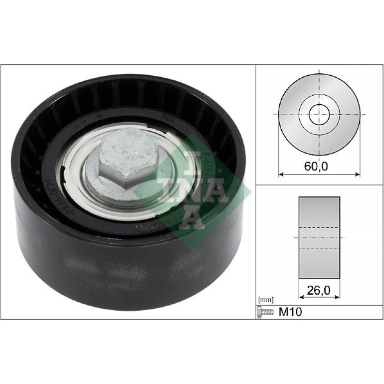 Umlenk-/Führungsrolle, Keilrippenriemen 532 0868 10 Umlenk-/Führungsrolle, Keilrippenriemen 532 0868 10