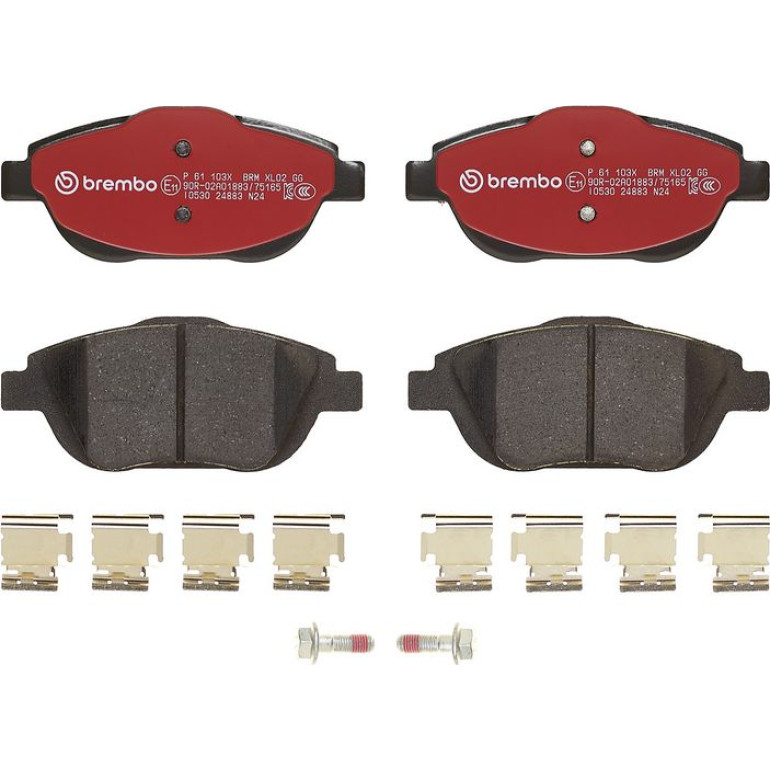 BREMBO Bremsklötze Xtra VA P 61 103X BREMBO Bremsklötze Xtra VA P 61 103X