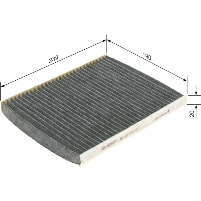 Aktivkohlefilter 1987432415 Aktivkohlefilter 1987432415