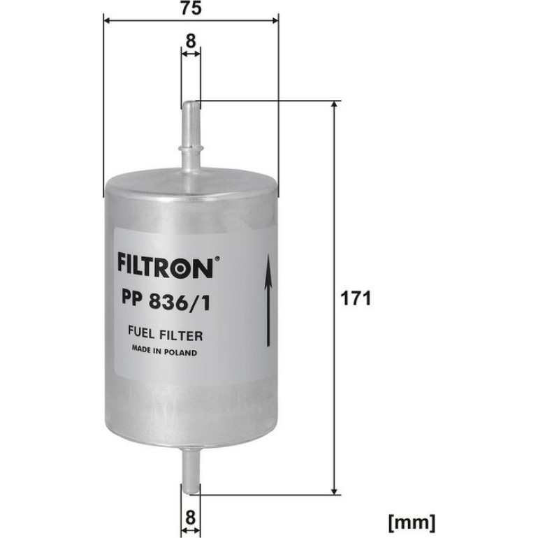 FILTRON Kraftstofffilter PP 836/1 FILTRON Kraftstofffilter PP 836/1