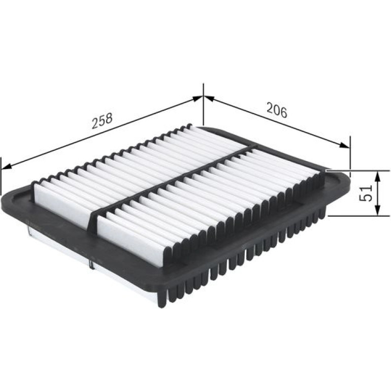 Luftfilter F 026 400 353 Luftfilter F 026 400 353