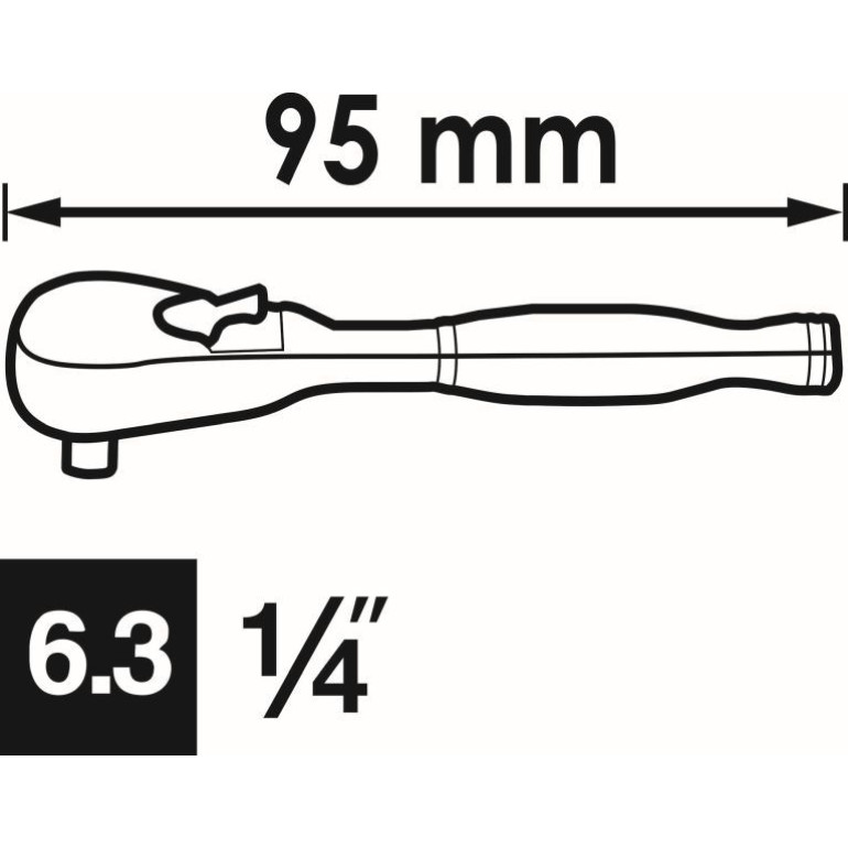 VIGOR Umschaltknarre V4944-XS VIGOR Umschaltknarre V4944-XS