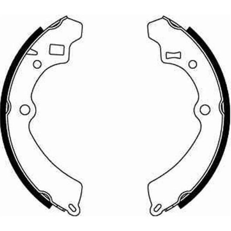 89 461 005 Bremsbacken GS8548 89 461 005 Bremsbacken GS8548