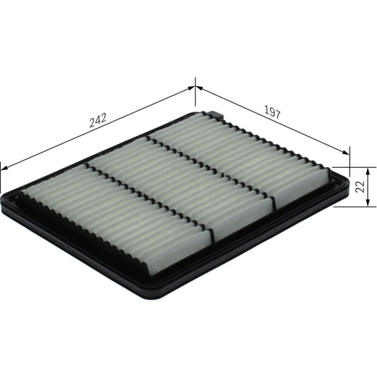 Luftfiltereinsatz F 026 400 695 Luftfiltereinsatz F 026 400 695