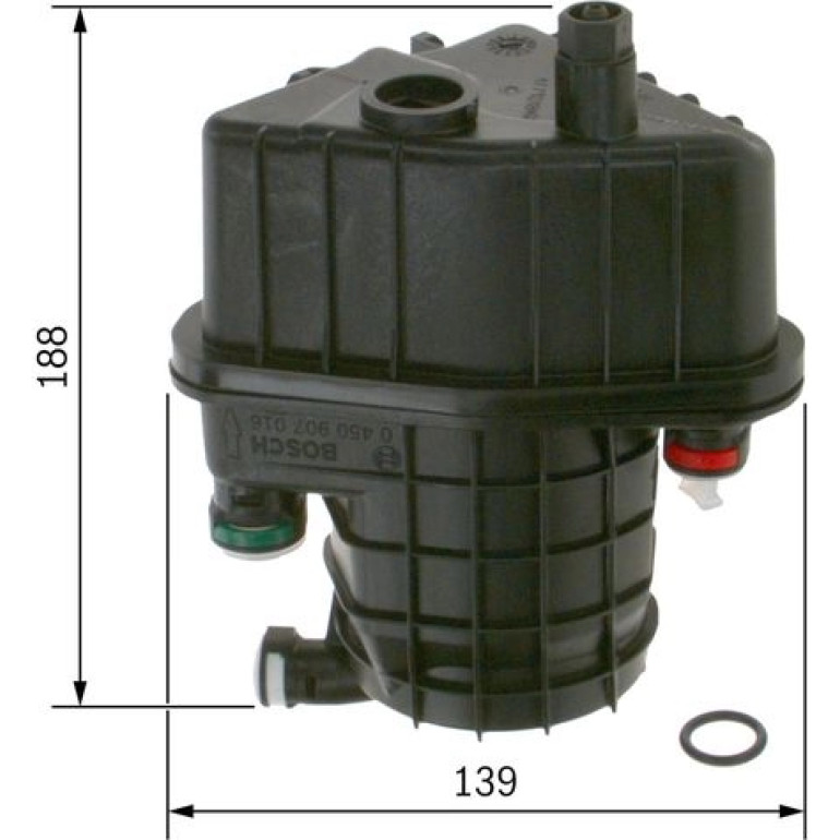Kraftstofffilter 0 450 907 016 Kraftstofffilter 0 450 907 016