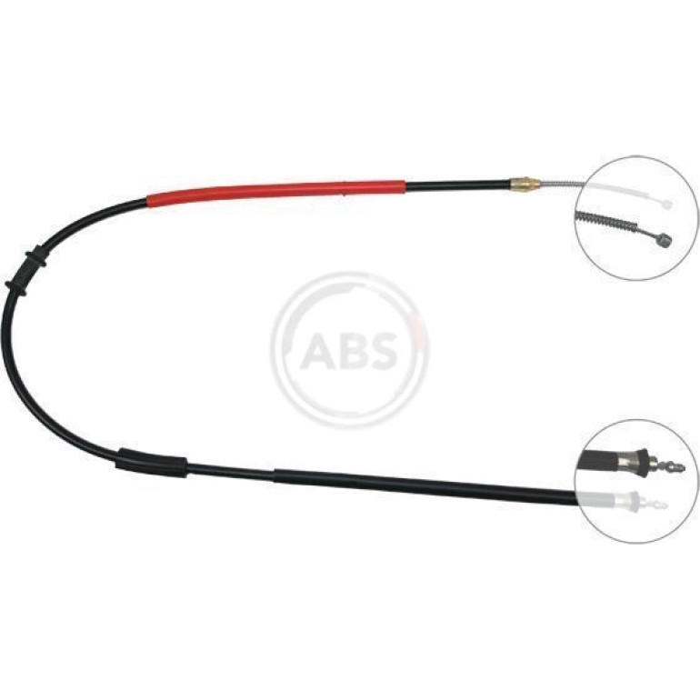 A.B.S. Handbremsseil Seilzug Festellbremse K14337 A.B.S. Handbremsseil Seilzug Festellbremse K14337