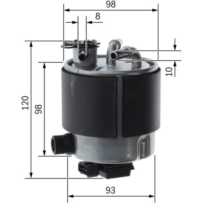 Bosch Kraftstofffilter F 026 402 126 Bosch Kraftstofffilter F 026 402 126