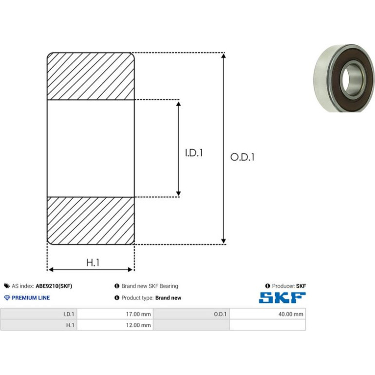 LAGER ABE9210_SKF LAGER ABE9210_SKF