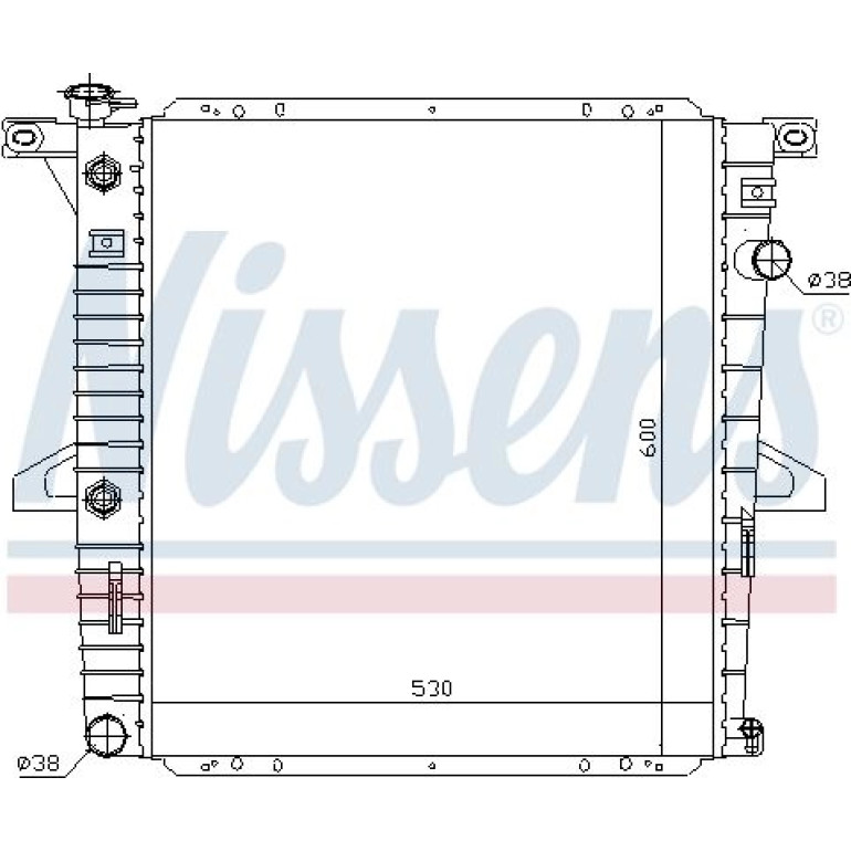 Wasserkühler PKW 69203 Wasserkühler PKW 69203