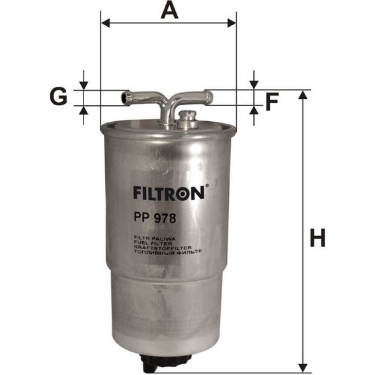 FILTRON Kraftstofffilter PP 978 FILTRON Kraftstofffilter PP 978