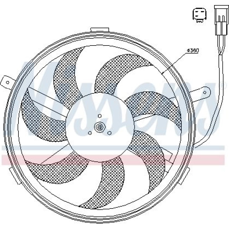 Kühlerlüfter PKW 85631