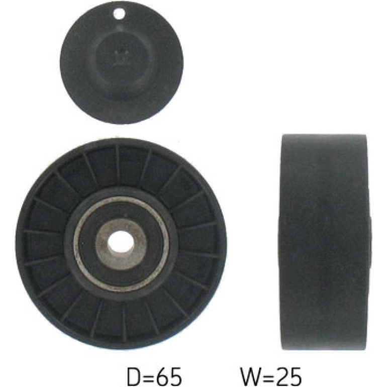 Umlenkrolle Multi-V VKM 31002 Umlenkrolle Multi-V VKM 31002