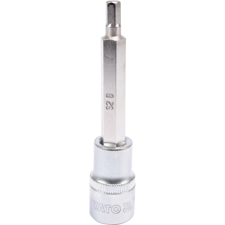 Biteinsatz Innen-6-Kant Hex 1/2 6Mm L100Mm YT-04392