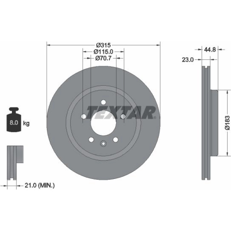 Bremsscheibe 92305603 Bremsscheibe 92305603