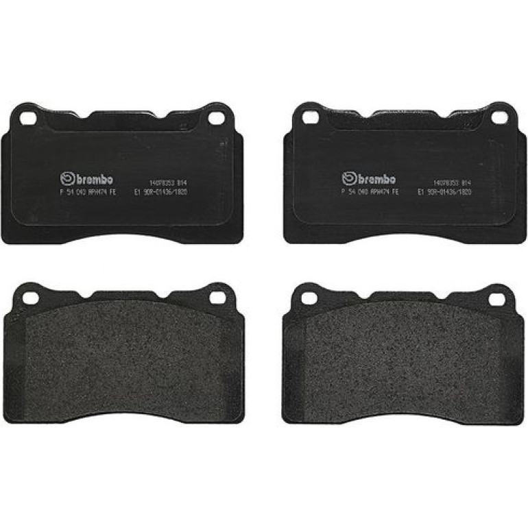 BREMBO Bremsklötze VA P 54 040 BREMBO Bremsklötze VA P 54 040