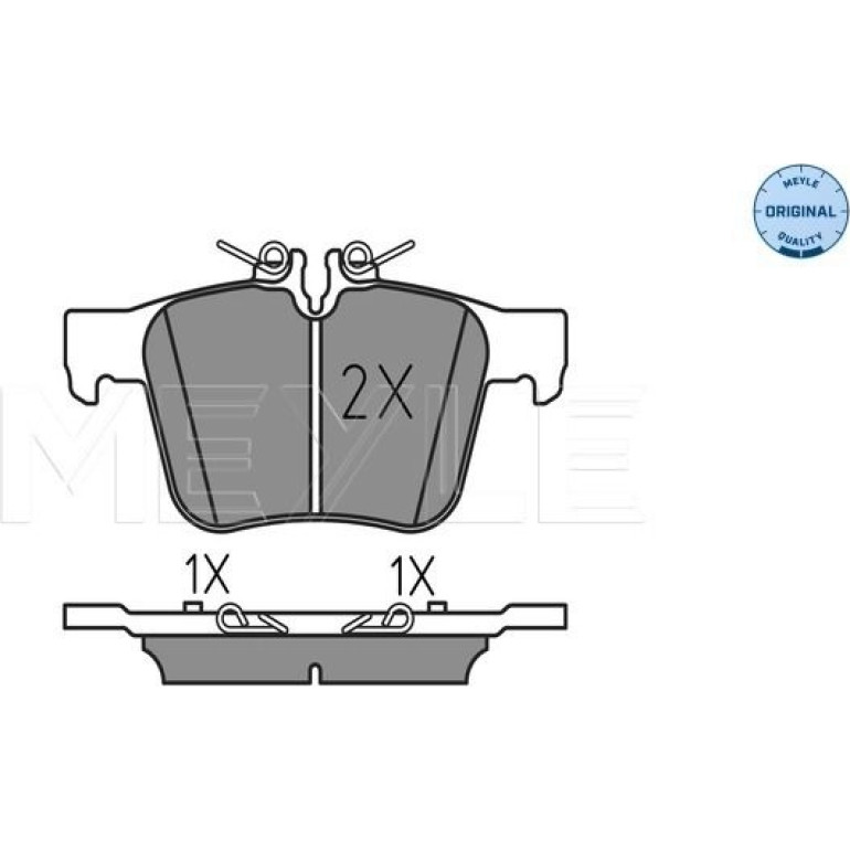 Bremsbelagsatz Db T. W205 1.6-3.0 14 025 253 5416 Bremsbelagsatz Db T. W205 1.6-3.0 14 025 253 5416