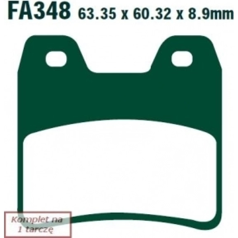 EBC Bremsklötze FA348HH EBC Bremsklötze FA348HH