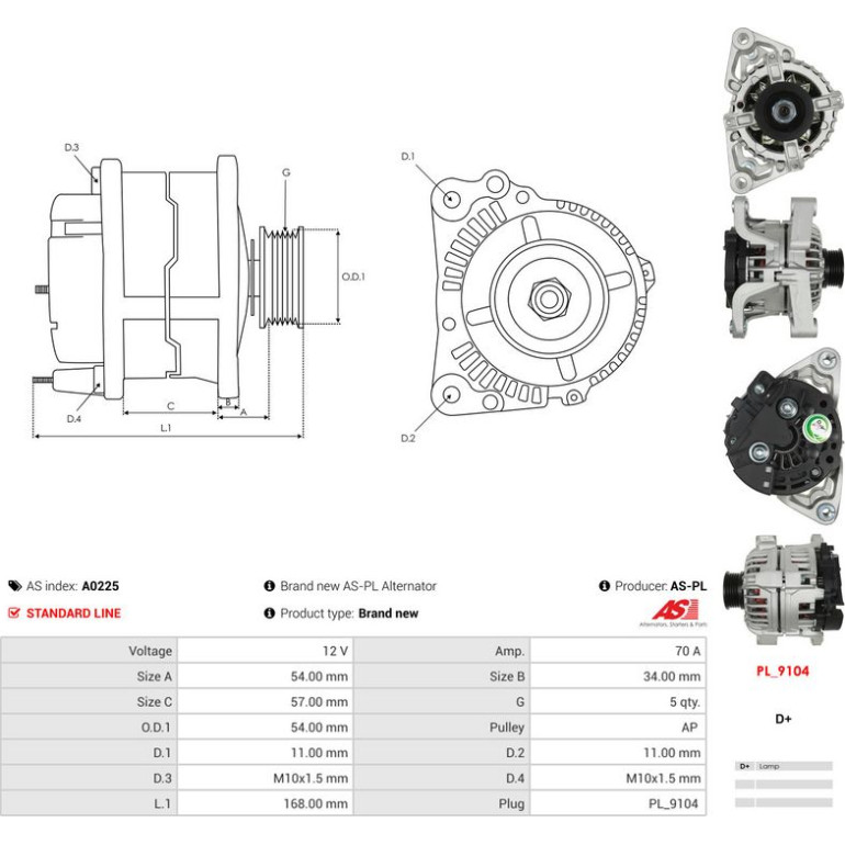 Generator A0225