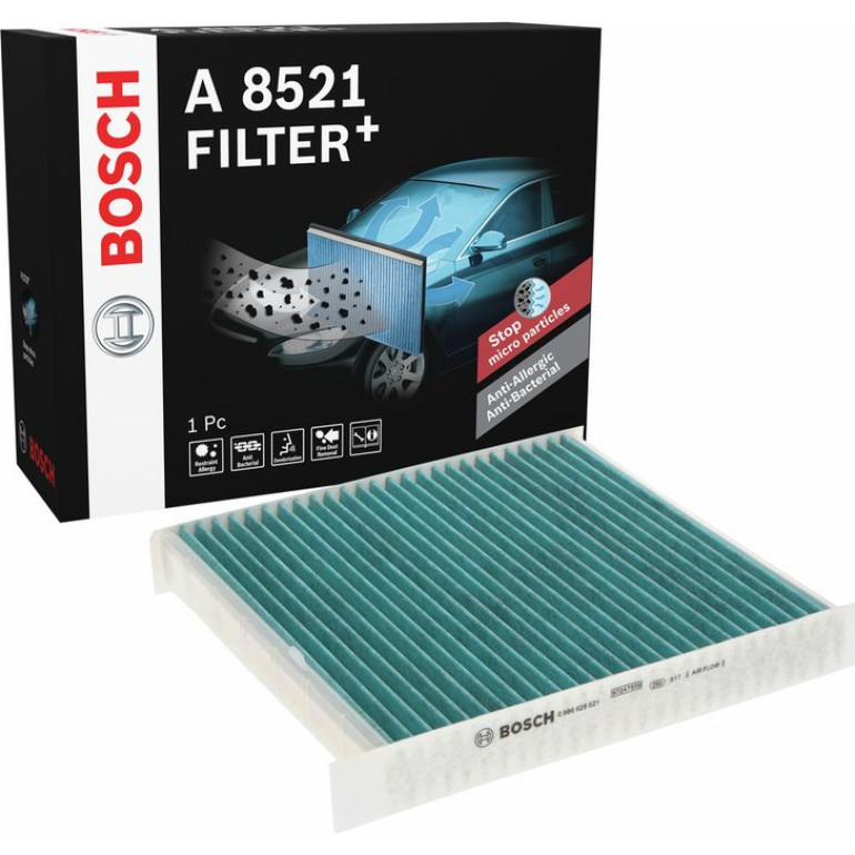 Bosch Innenraumfilter+ 0 986 628 521 Bosch Innenraumfilter+ 0 986 628 521
