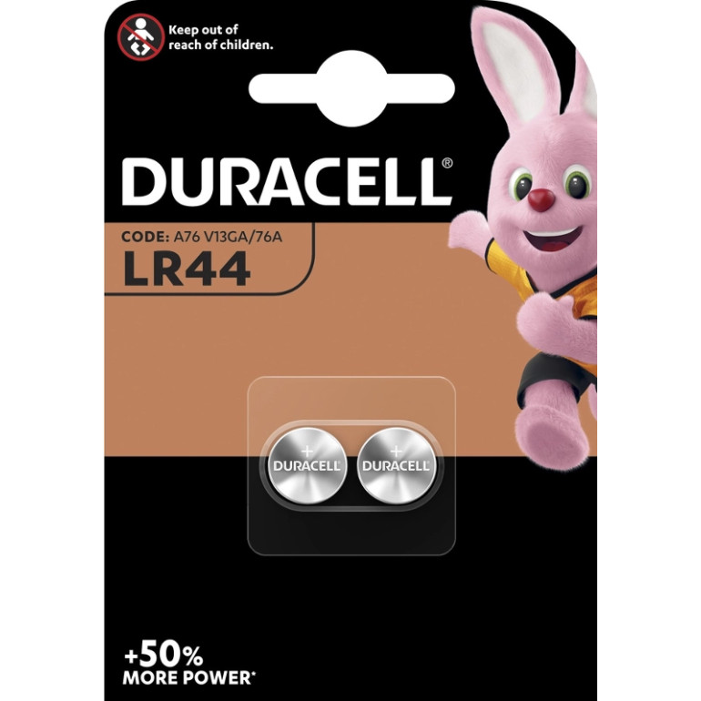 Duracell LR44 B2 5000394504424 Duracell LR44 B2 5000394504424
