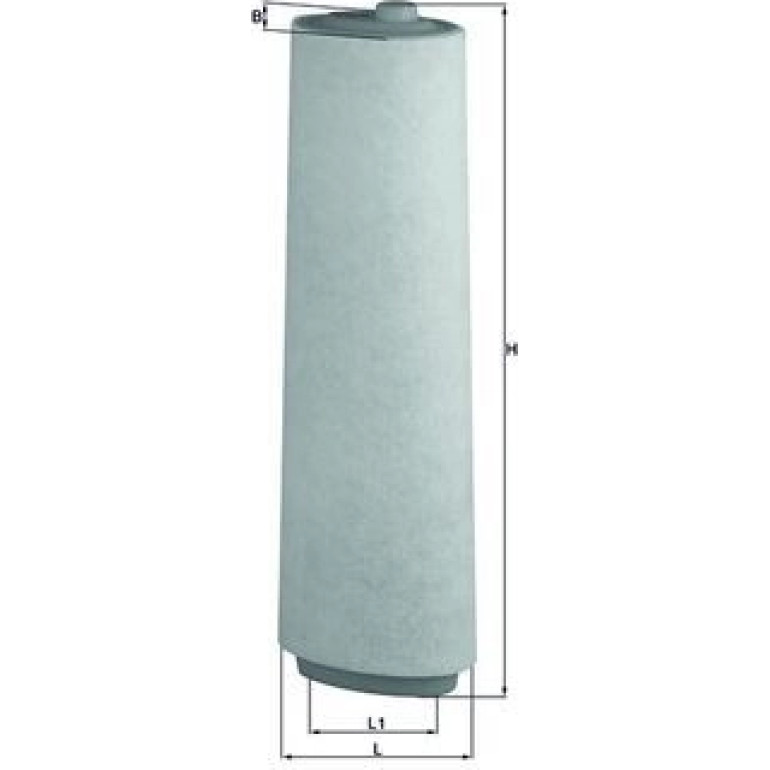MAHLE Luftfilter LX 818 MAHLE Luftfilter LX 818