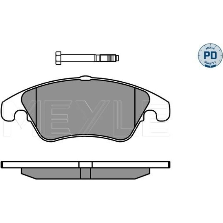 Bremsbelagsatz Db P. W204 07- /W212 09 025 243 1019/PD Bremsbelagsatz Db P. W204 07- /W212 09 025 243 1019/PD