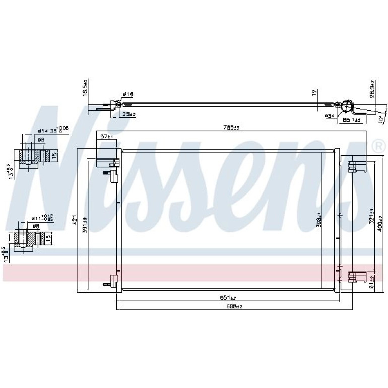 Kondensator PKW 940479 Kondensator PKW 940479