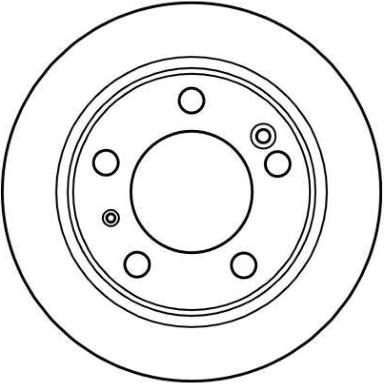 TRW Bremsscheibe DF2583 TRW Bremsscheibe DF2583