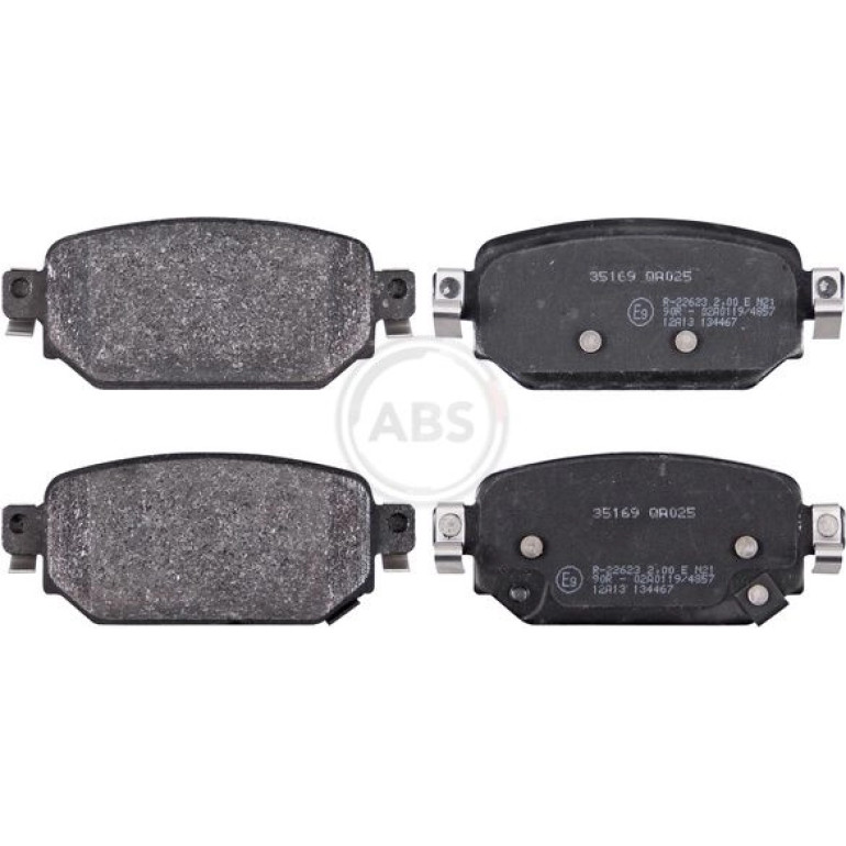 A.B.S. Bremsbeläge 35169 A.B.S. Bremsbeläge 35169