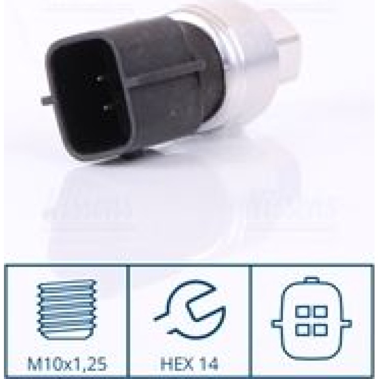 NISSENS Druckschalter, Klimaanlage 301002 NISSENS Druckschalter, Klimaanlage 301002