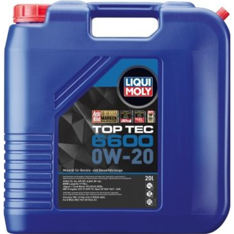 Liqui Moly Top Tec 6600 0W-20 20 l 21412 Liqui Moly Top Tec 6600 0W-20 20 l 21412