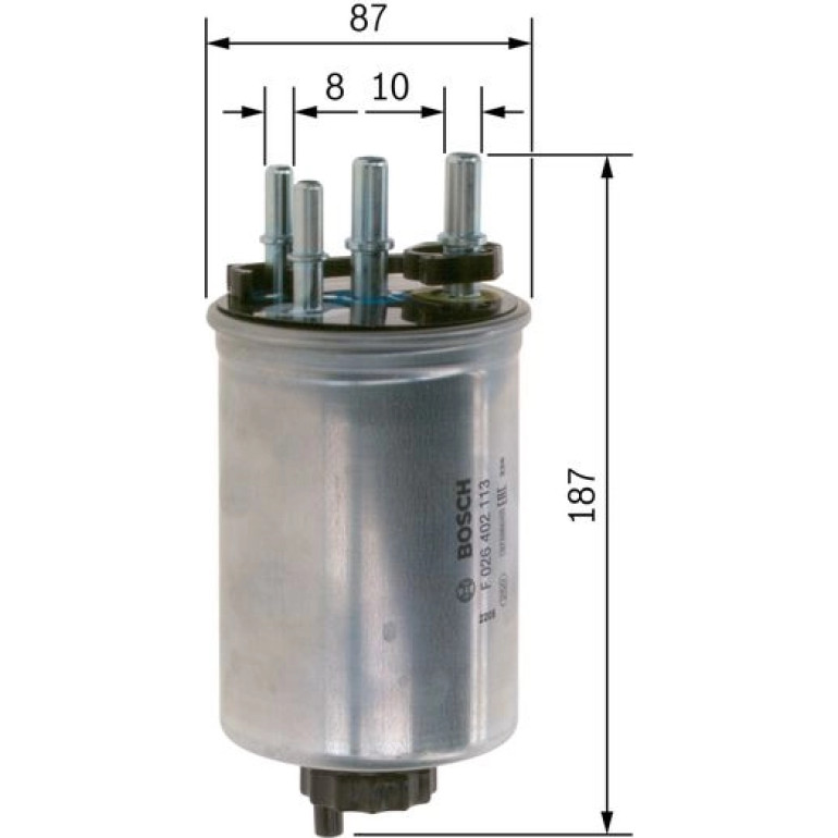 Kraftstofffilter F 026 402 113 Kraftstofffilter F 026 402 113