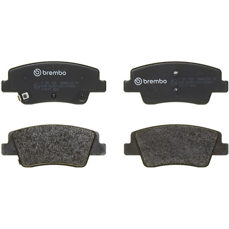 BREMBO Bremsbelagsatz, Scheibenbremse P 30 152 BREMBO Bremsbelagsatz, Scheibenbremse P 30 152