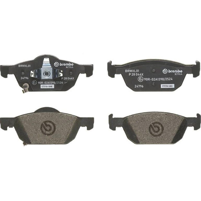 BREMBO Bremsklötze Xtra VA P 28 044X BREMBO Bremsklötze Xtra VA P 28 044X