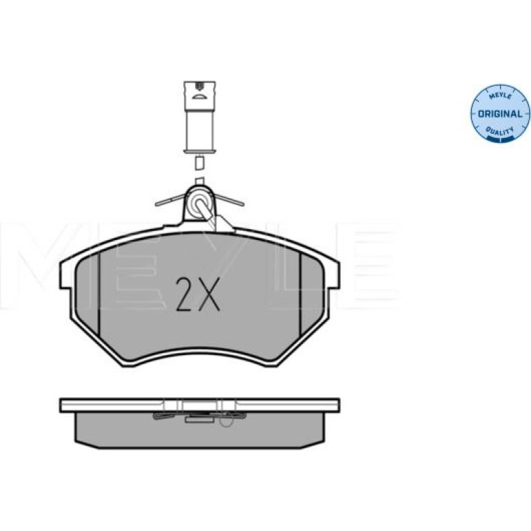 Bremsbelagsatz Vw P. A80/100 82-9 Mit Sensor 025 209 0119/W Bremsbelagsatz Vw P. A80/100 82-9 Mit Sensor 025 209 0119/W