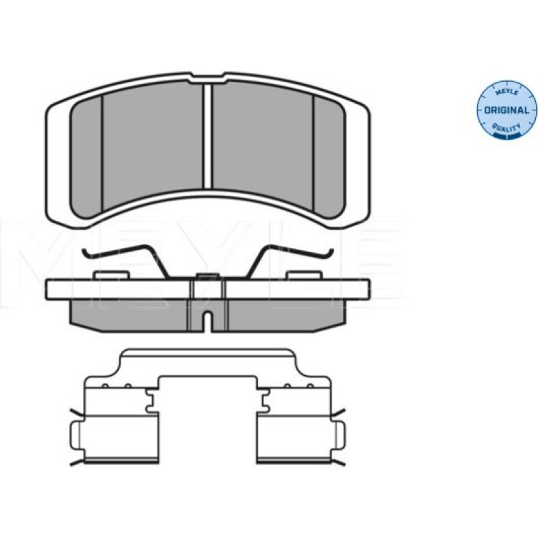 Bremsbelagsatz Daihatsu P. Cuore Vii 1.0 03- Mit Sensor 025 242 2914/W Bremsbelagsatz Daihatsu P. Cuore Vii 1.0 03- Mit Sensor 025 242 2914/W