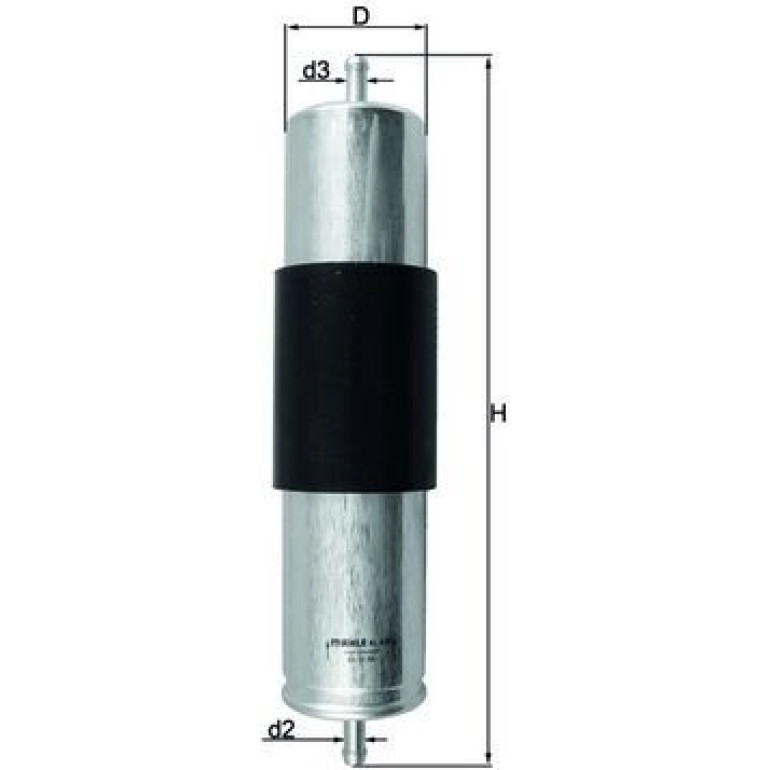 MAHLE Kraftstofffilter KL 473 MAHLE Kraftstofffilter KL 473