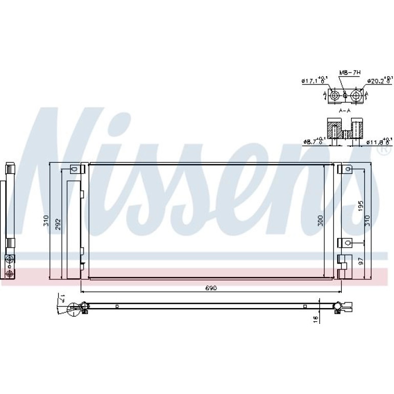 Kondensator PKW 940388 Kondensator PKW 940388