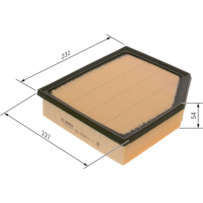 Luftfilter F 026 400 456 Luftfilter F 026 400 456