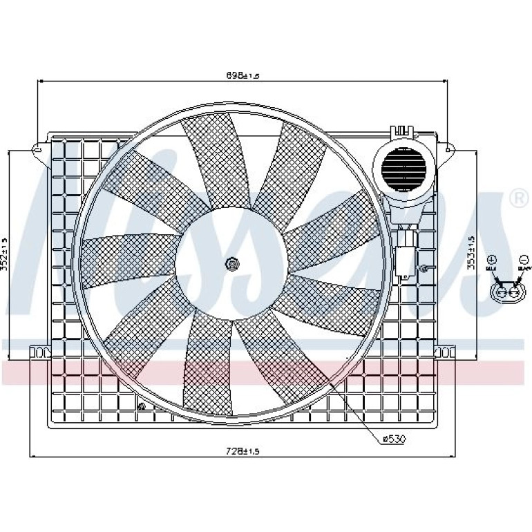 Kühlerlüfter PKW 85401 Kühlerlüfter PKW 85401