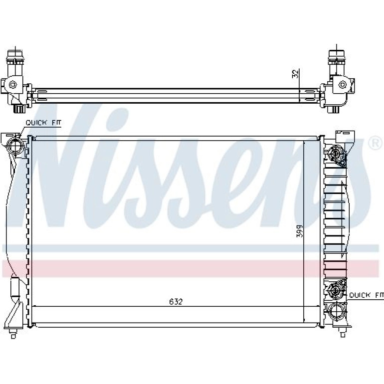 Wasserkühler PKW 60300A